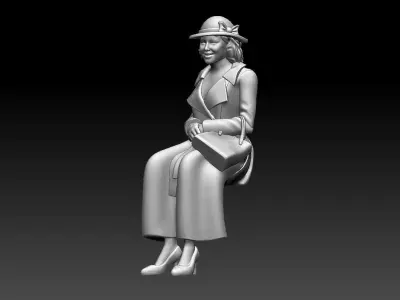 PASSENGER 3D print model 14