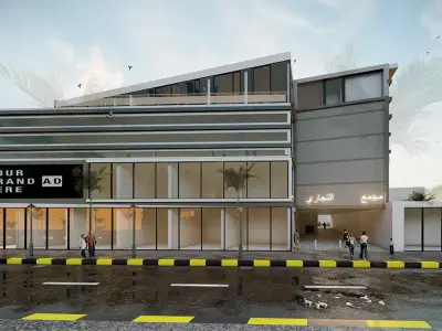 shopping mall 3D model
