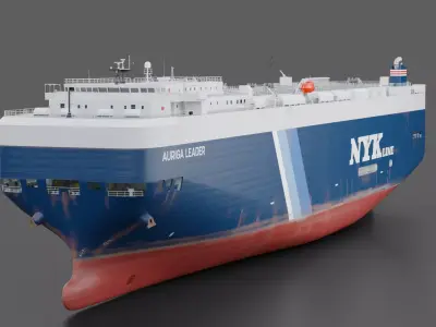 Vehicles Carrier Low-poly 3D model