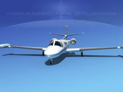 Dreamscape AC-53 Exec Classic V03 3D model