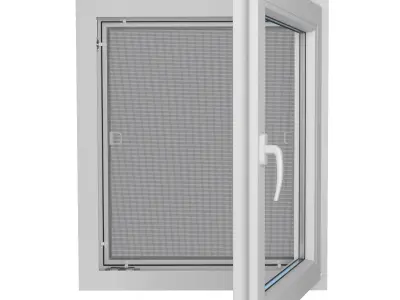  insect net with window 2 3D model 3D model