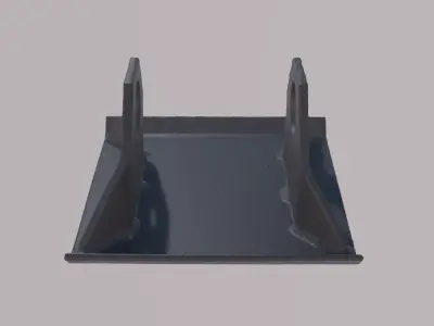 trailer footstep 3D model