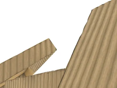 Cardboard boxes I Cajas Carton Low-poly 3D model