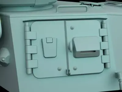 Turret 3D model