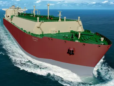  Q-Max LNG Carrier MOZAH 