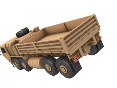 HEMTT A4 Cargo Truck - Army transport truck 3D model