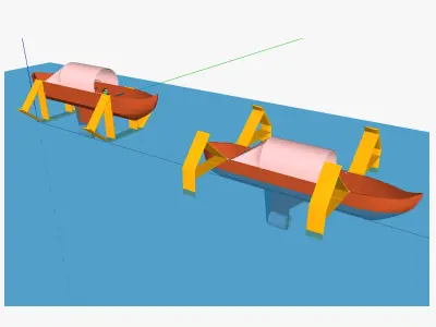 AT monoxylon 3D model