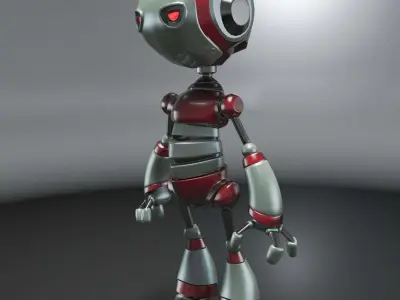 Robot 3D Model 3D model buy