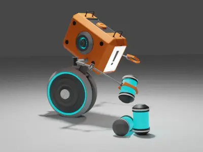 Robo Apus-04 Free 3D model