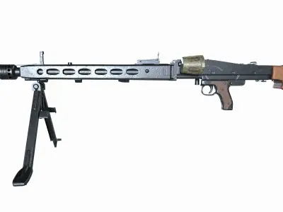 Machine Gun 42 3D model