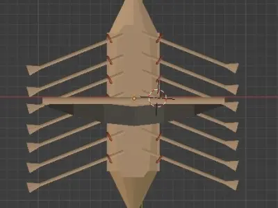 Byrding Low-poly 3D model