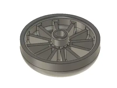 OFFICE CHAIR WHEEL - RUOTA PER SEDIA DA UFFICIO 3D print model