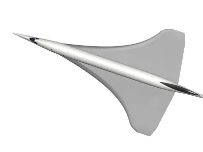 CONCORDE 3D model get