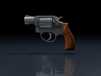 Revolver model 3D model