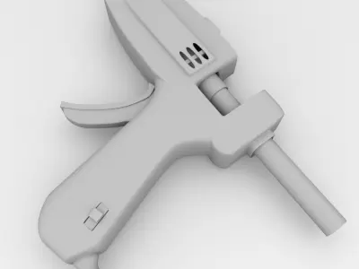 Glue Gun 3D model get