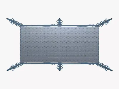 Scaffolding 3D model buy