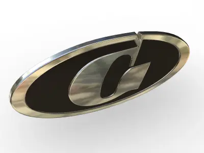 seaz logo 3D model
