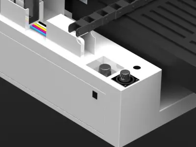 UV Printer 3D Model 3D model