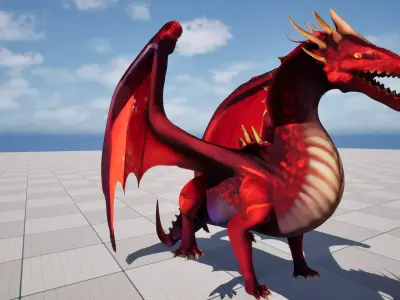Dragon 3D model shop
