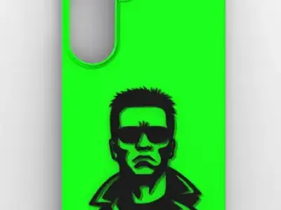 Cybernetic Soldier Magnetic Case S26 3D print model