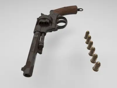 The Schmidt M1882 3D model