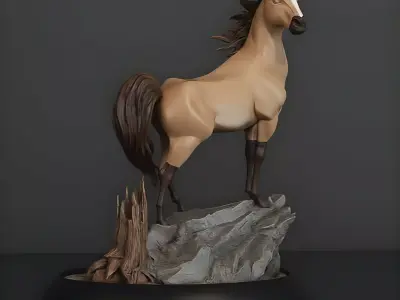 Spirit -3D Printable  Full - Multi-Part Versions Included  3D print model