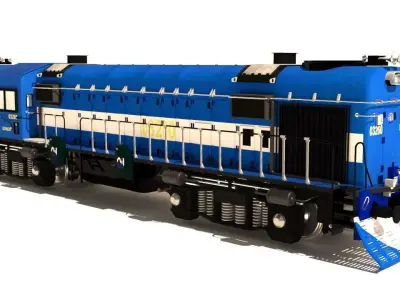 The Train 3D model
