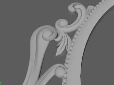 mirror 3d model for cnc machines 3D model