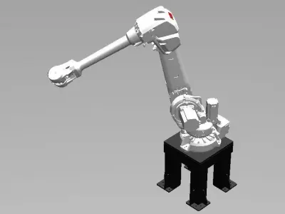 ABB Articulated Robot - IRB 4600 Free 3D model