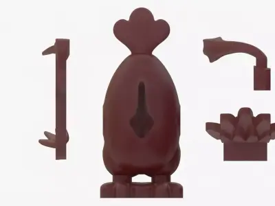 Lego Bird 3D model purchase