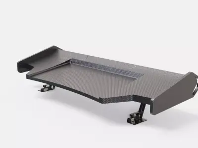 spoiler auto tuning carbon 3D model