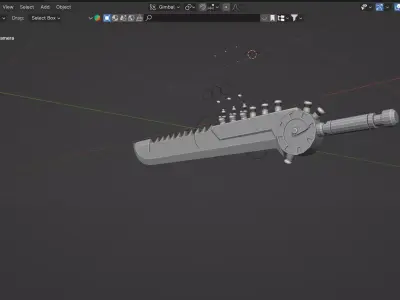 Motosword 3D model