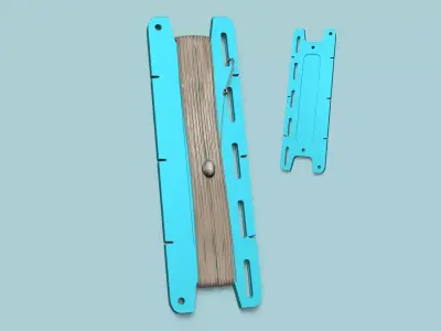 Fishing Line Saver - Simple Lining Holder 3D print model