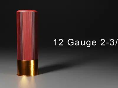 Ammunition Pack Low-poly 3D model