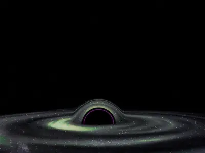 black hole Free 3D model purchase