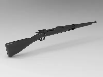 Springfield rifle 3D model