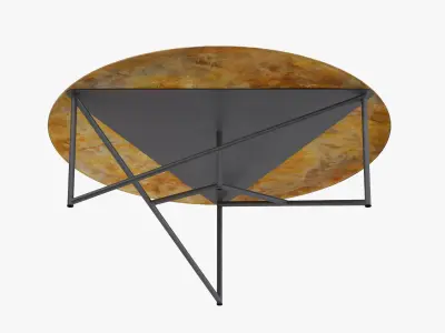 De Castelli Parsec Coffee Table Low-poly 3D model