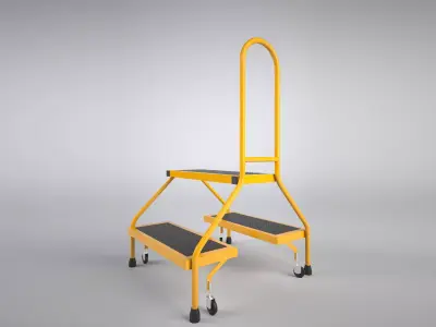 Safety steps 1 3D model