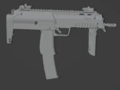 UZI GUN 3D model purchase