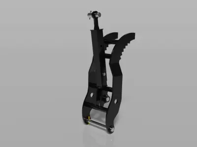 Stiff Ling Thumbs 432mm 17in Low-poly 3D model