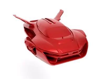 Flying car 3D print model purchase