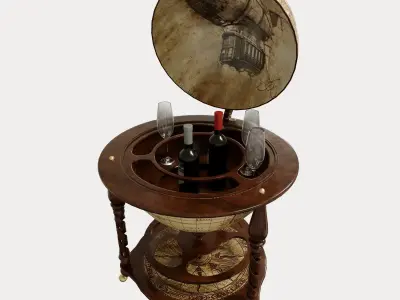 bar-globe D-52 3D model