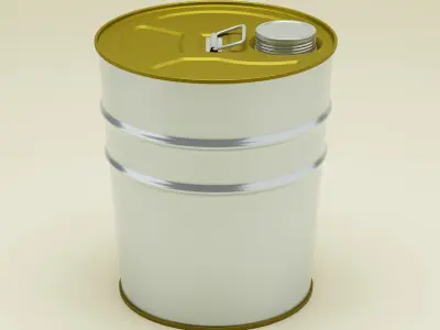 Lubricant Oil Can 3D model