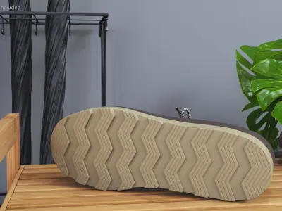 Trail Boots 3D model