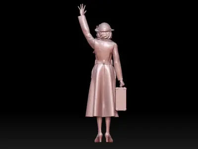 woman 3D print model shop