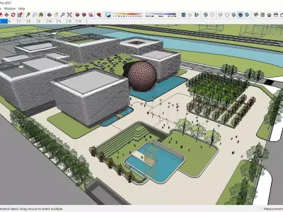 Sketchup Museum 132 3D model