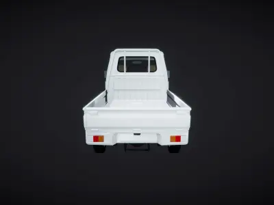 Truck Japanese 01 3D model