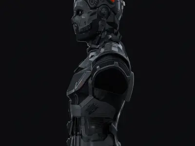 Robot 3D model 68