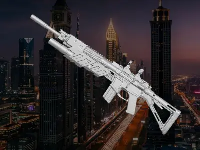 City Strike Accesory V2 3D printable file for action figures 3D print model purchase