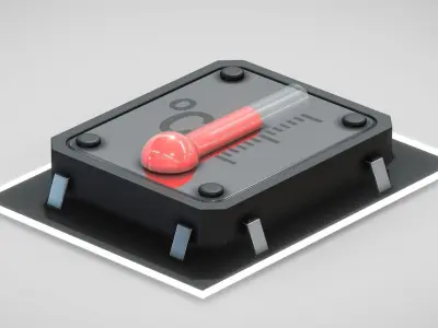 Temperature-Sensor-1-Module  3D model
